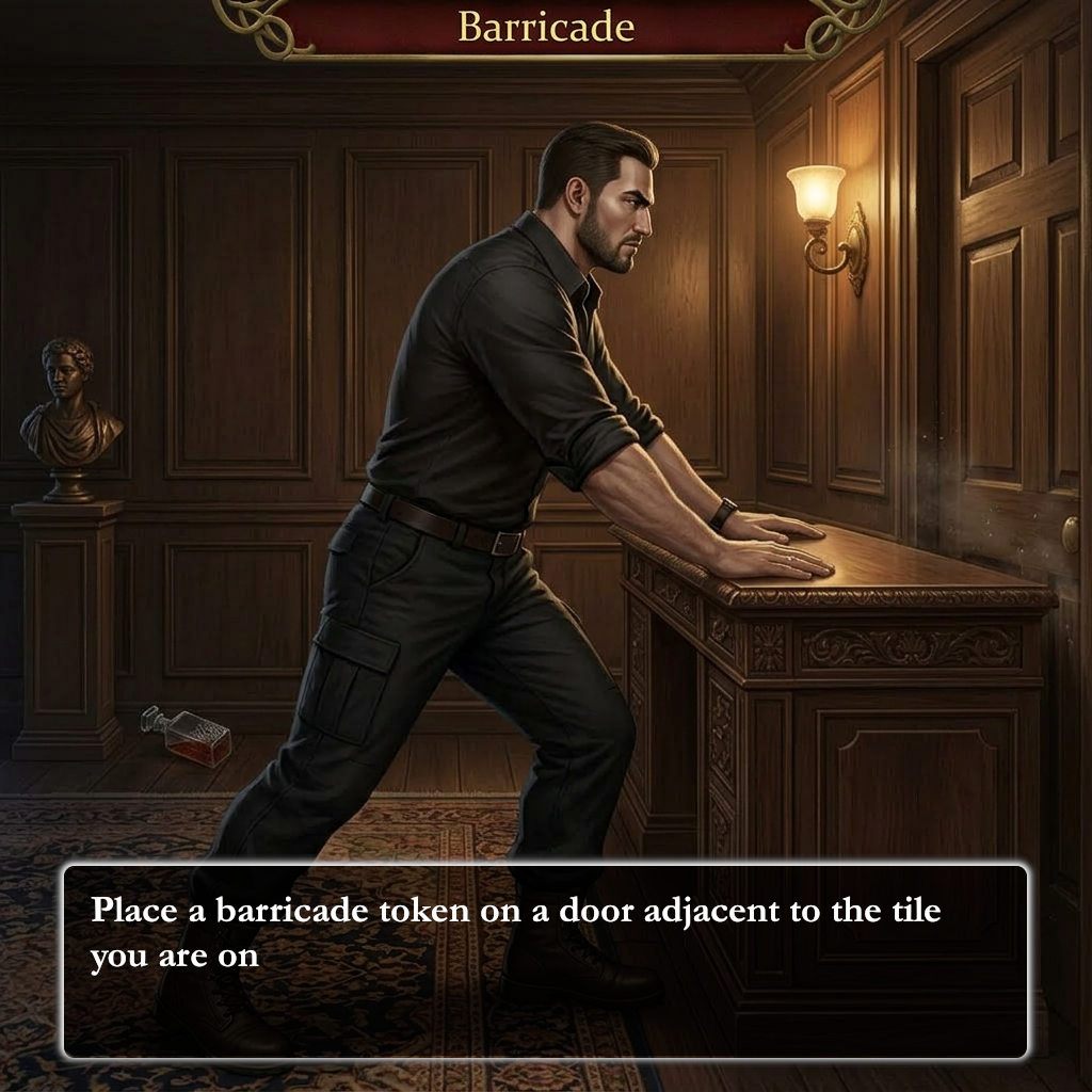 Barricade card