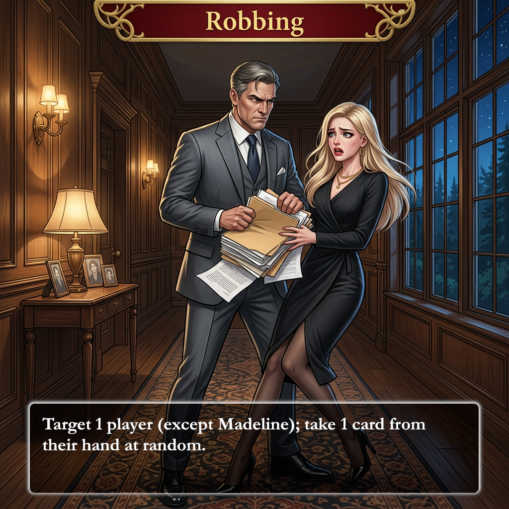 Robbing card